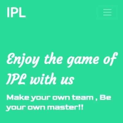 IPL database website preview image